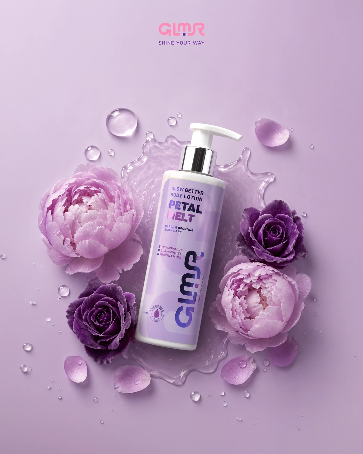 Glow Getter Body Lotion - Petal Melt - Image 2
