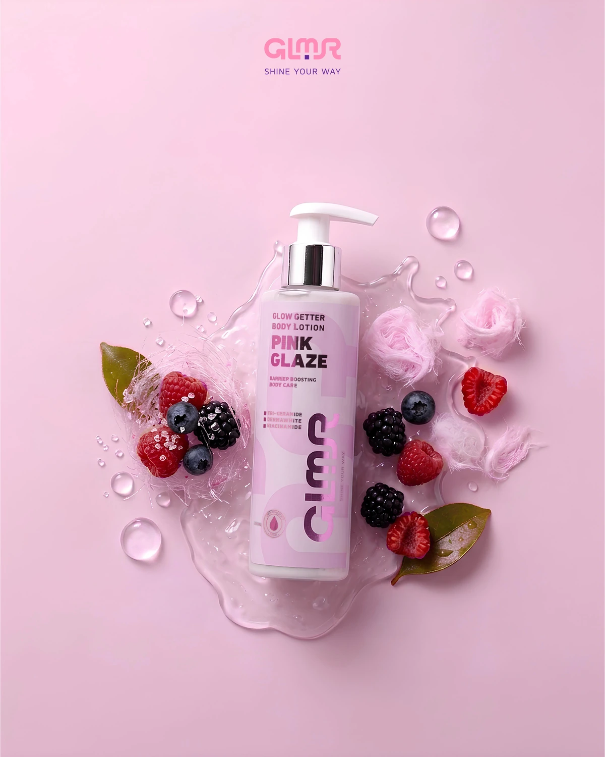 Glow Getter Body Lotion - Pink Glaze